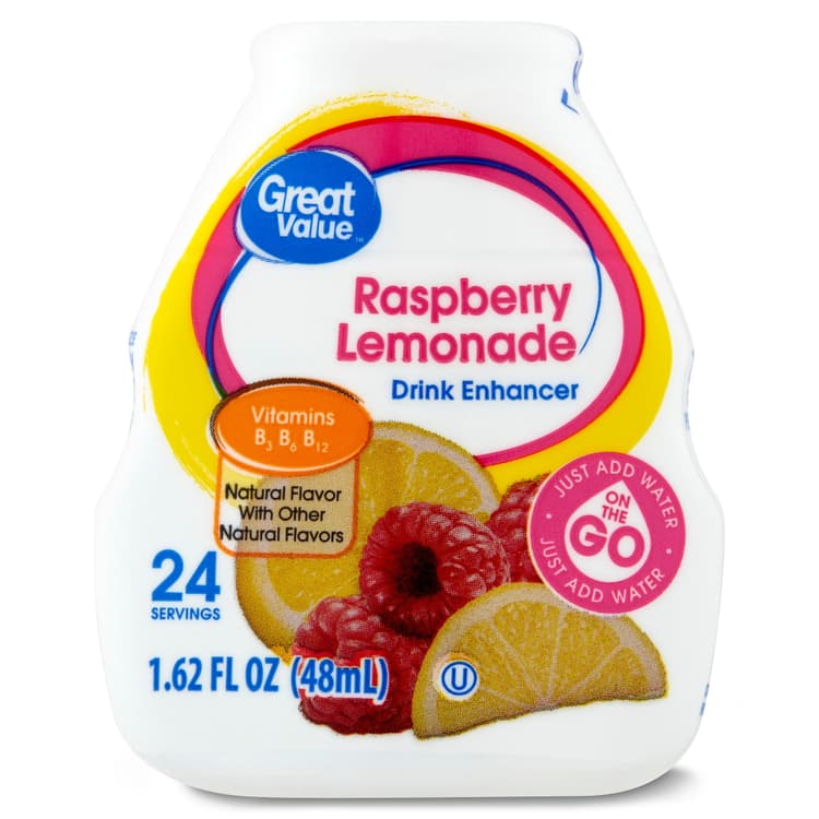 Great Value Raspberry Lemonade Drink Mix