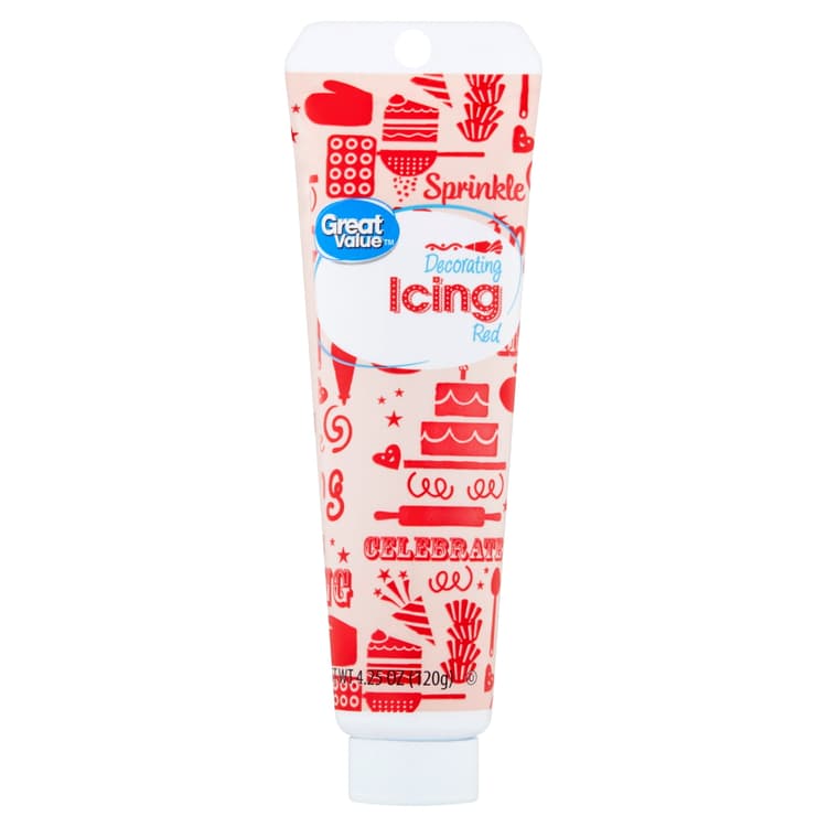 Great Value Red Decorating Icing