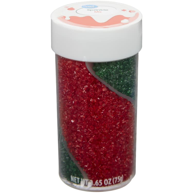 Great Value Red And Green Sanding Sugar Twist