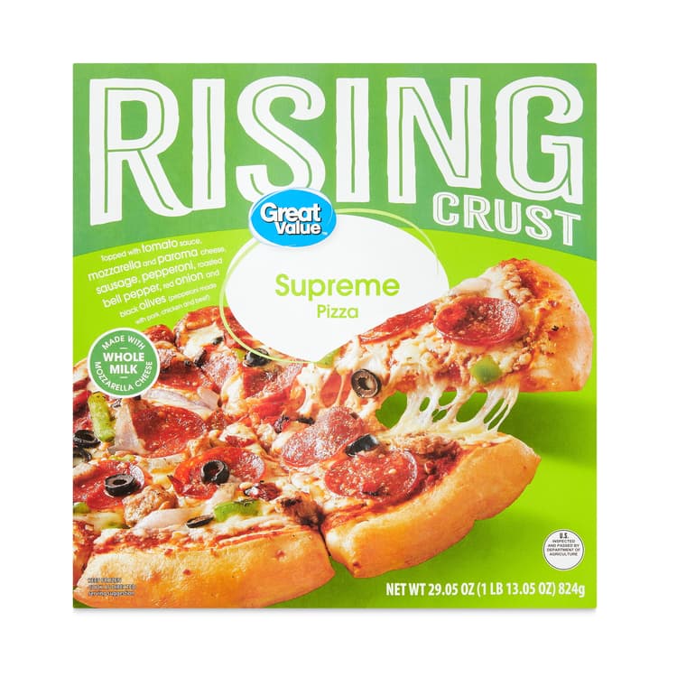 Great Value Rising Crust Supreme Pizza