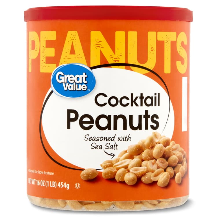 Great Value Roasted & Salted Cocktail Peanuts