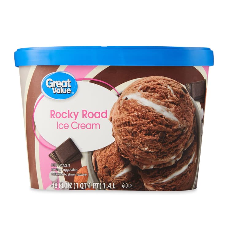 Great Value Rocky Road Ice Cream