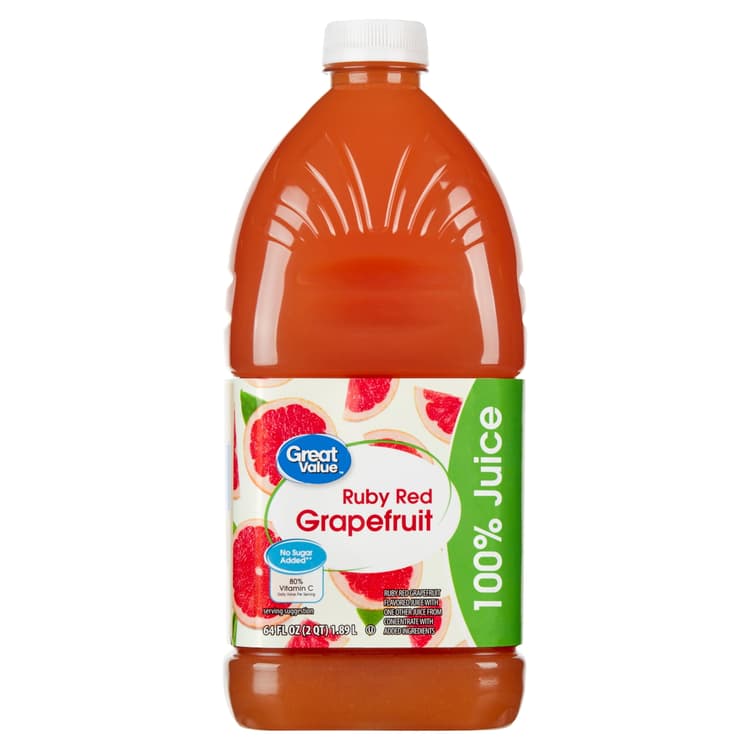 Great Value Ruby Red Grapefruit Juice