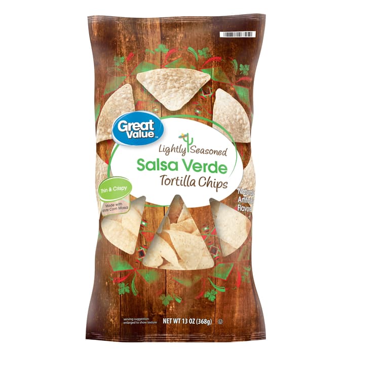Great Value Salsa Verde Seasoned Tortilla Chips