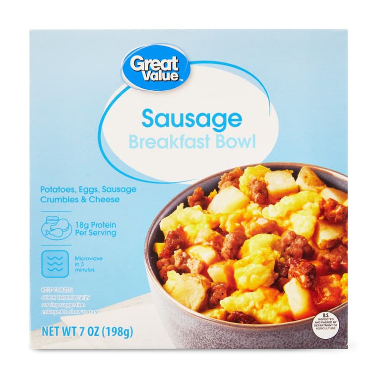 Great Value Sausage Breakfast Bowl