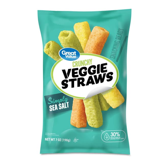 Is it Shellfish Free? Great Value Sea Salt Veggie Straws
