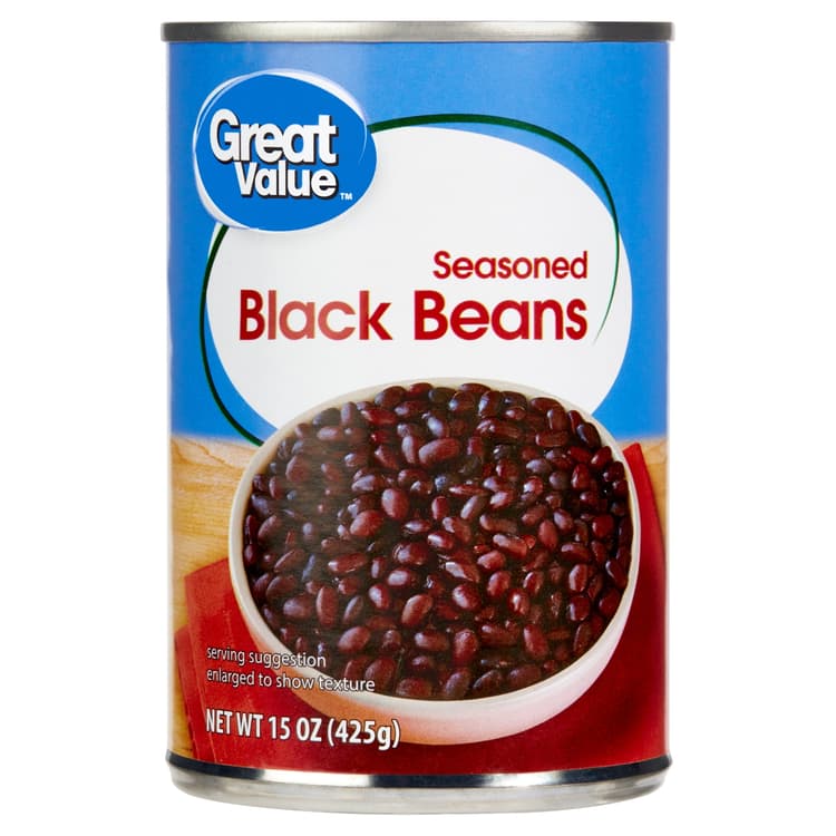 Great Value Seasoned Black Beans