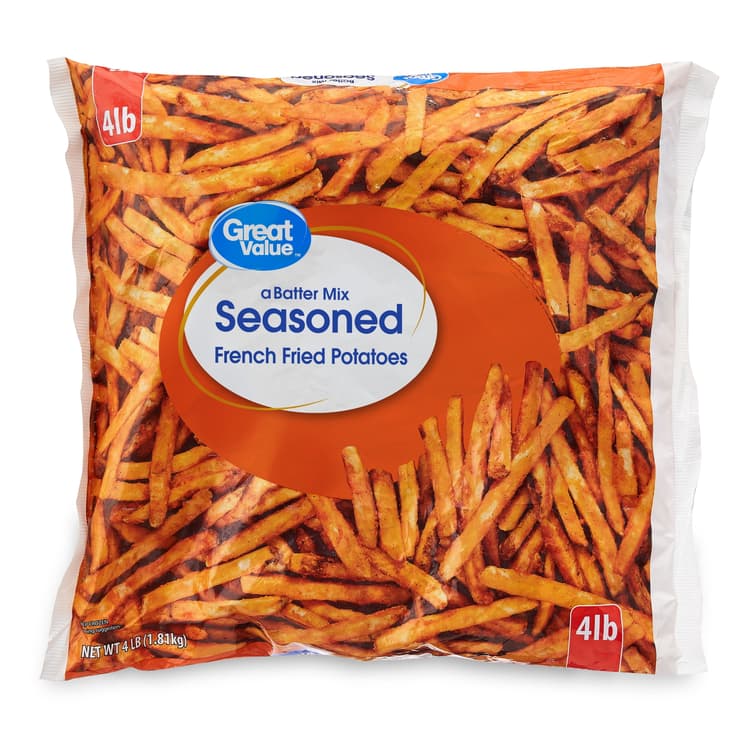 Great Value Batter Mix Seasoned French Fried Potatoes