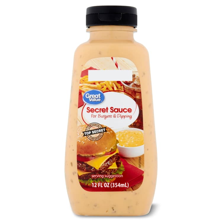 Great Value Secret Sauce For Burgers & Dipping, Oz Squeeze
