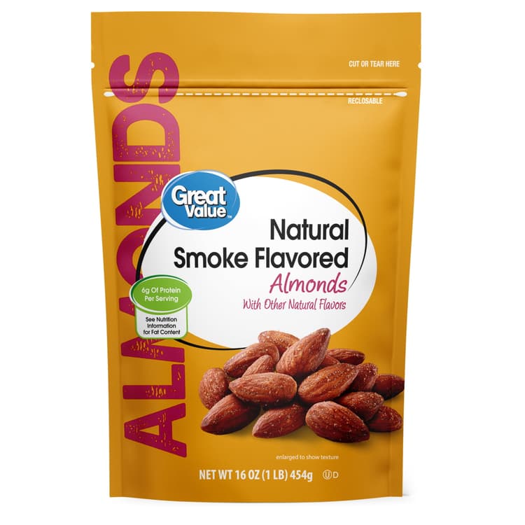 Great Value Smoked Flavored Whole Almonds