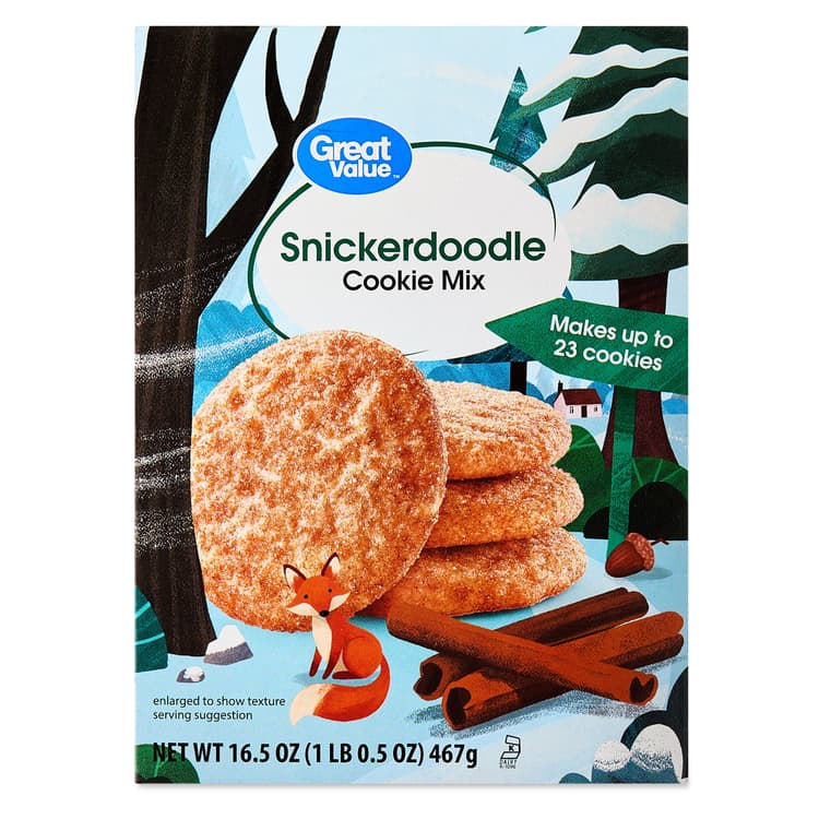 Great Value Snickerdoodle Cookie Mix
