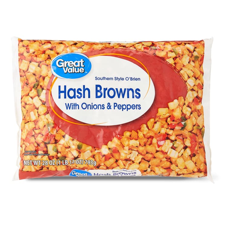 Great Value Southern Style O' Brien Hash Browns With Onions & Peppers