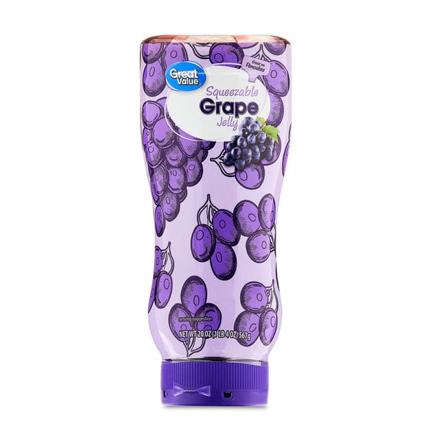 Is it Dairy Free? Great Value Squeezable Grape Jelly