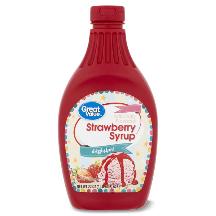 Great Value Strawberry Syrup
