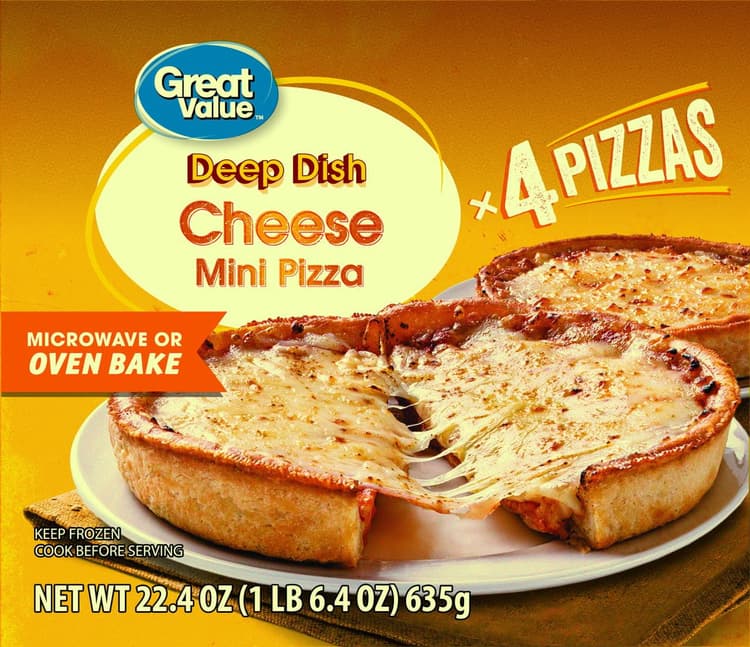 Great Value Stuffed Crust Cheese Pizza