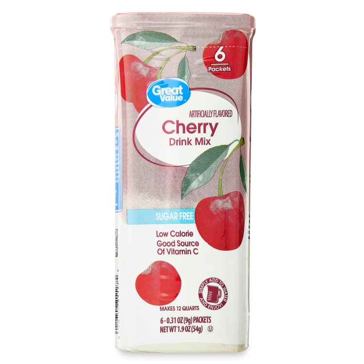 Great Value Sugar-Free Cherry Drink Mix