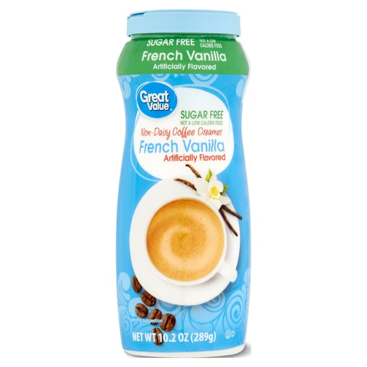 Great Value Sugar-Free French Vanilla Non-Dairy Coffee Creamer