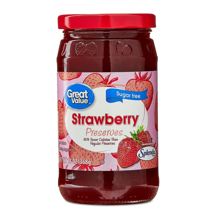 Great Value Sugar-Free Strawberry Preserves
