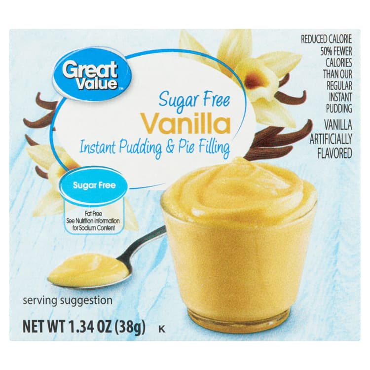 Great Value Sugar Free Vanilla Instant Pudding & Pie Filling
