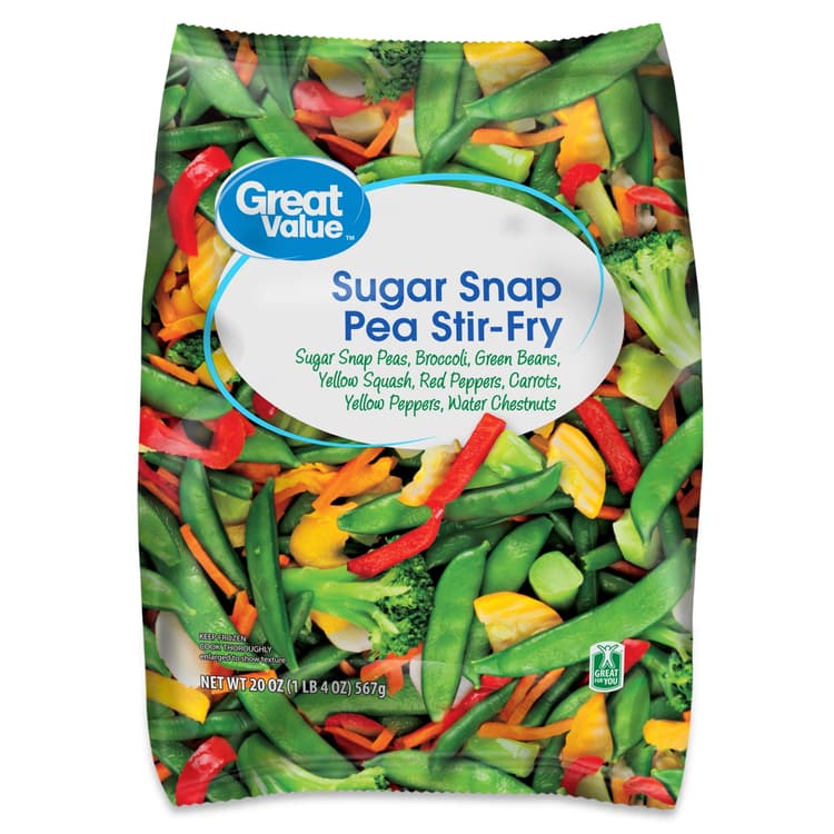 Great Value Sugar Snap Pea Stir-Fry