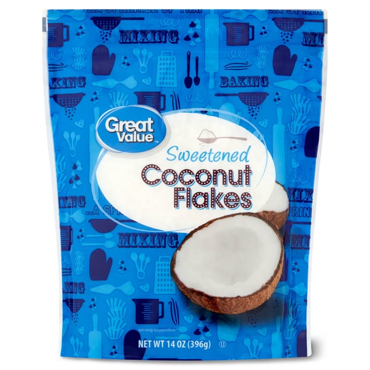 Great Value Sweetened Coconut Flakes