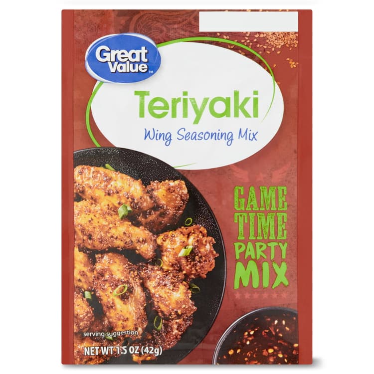 Great Value Teriyaki Wing Seasoning Mix