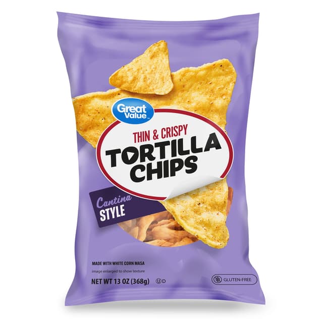 Is it Tree Nut Free? Great Value Thin & Crispy Cantina Style Tortilla Chips
