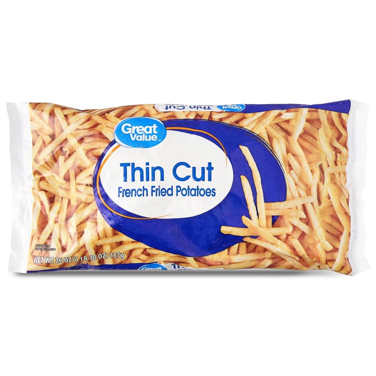 Great Value Thin Cut French Fried Potatoes