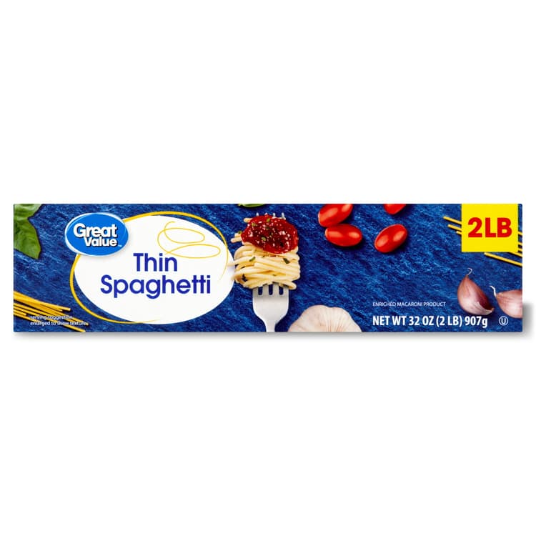 Great Value Thin Spaghetti Pasta