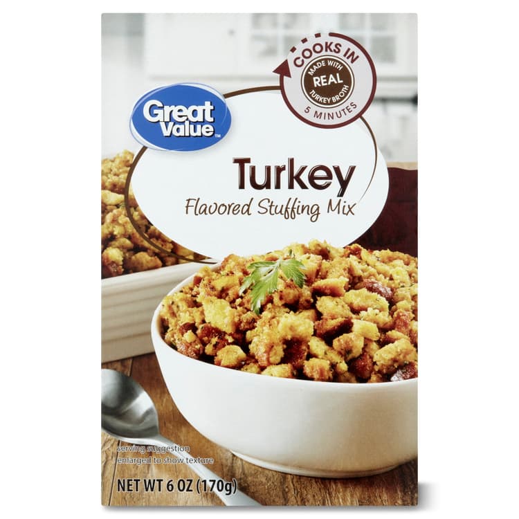 Great Value Turkey Flavored Stuffing Mix
