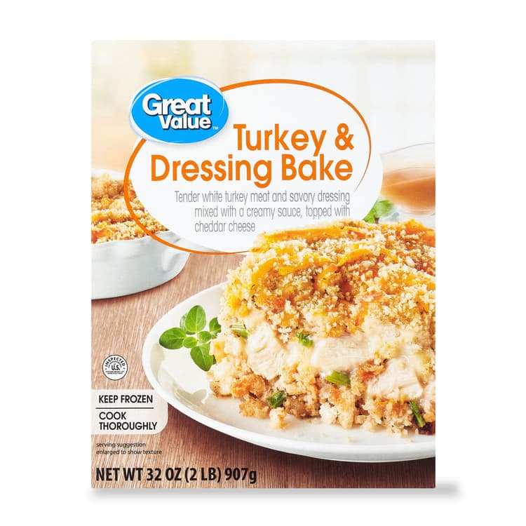 Great Value Turkey And Dressing Bake