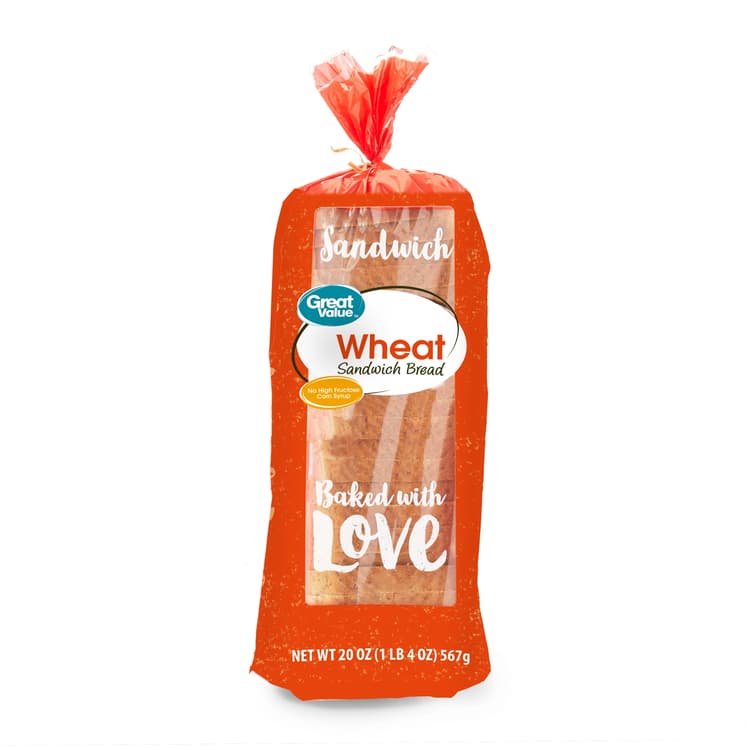 Great Value Wheat Sandwich Bread