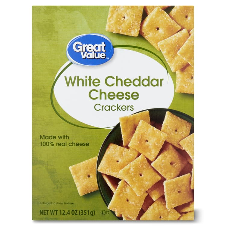 Great Value White Cheddar Cheese Crackers