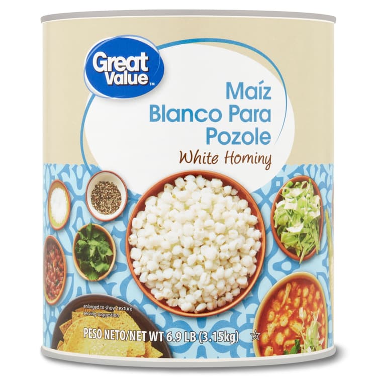 Great Value White Hominy