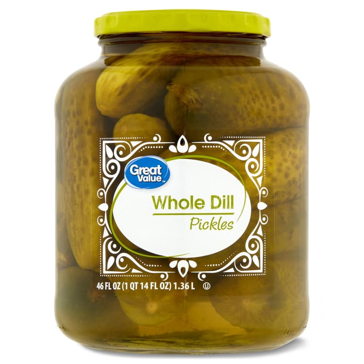 Great Value Whole Dill Pickles