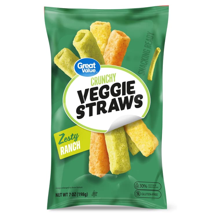 Great Value Zesty Ranch Veggie Straws