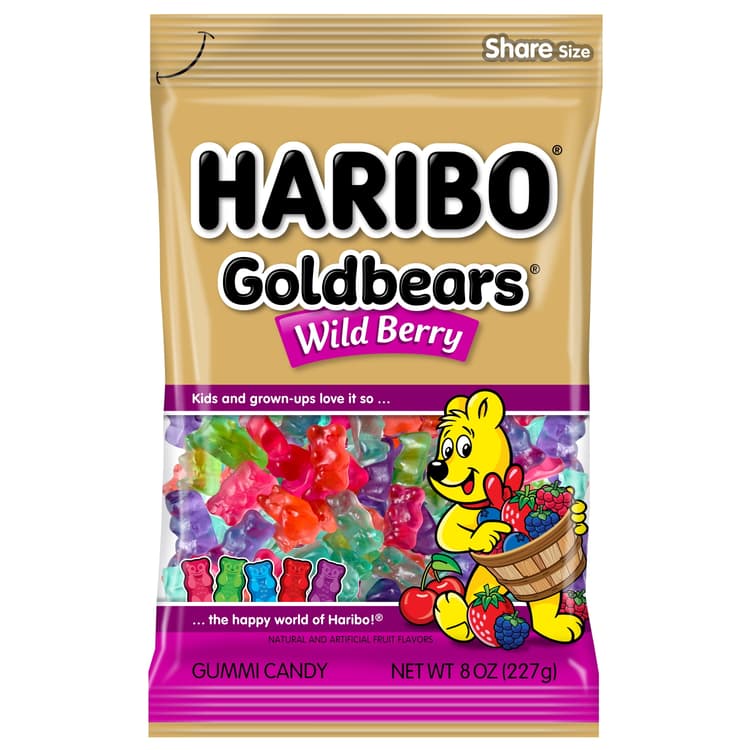 Haribo Goldbears Wild Berry Gummi Candy
