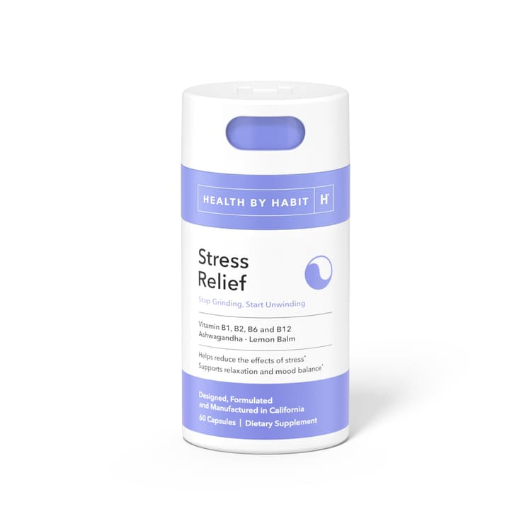 Health By Habit Stress Relief 60 Capsules