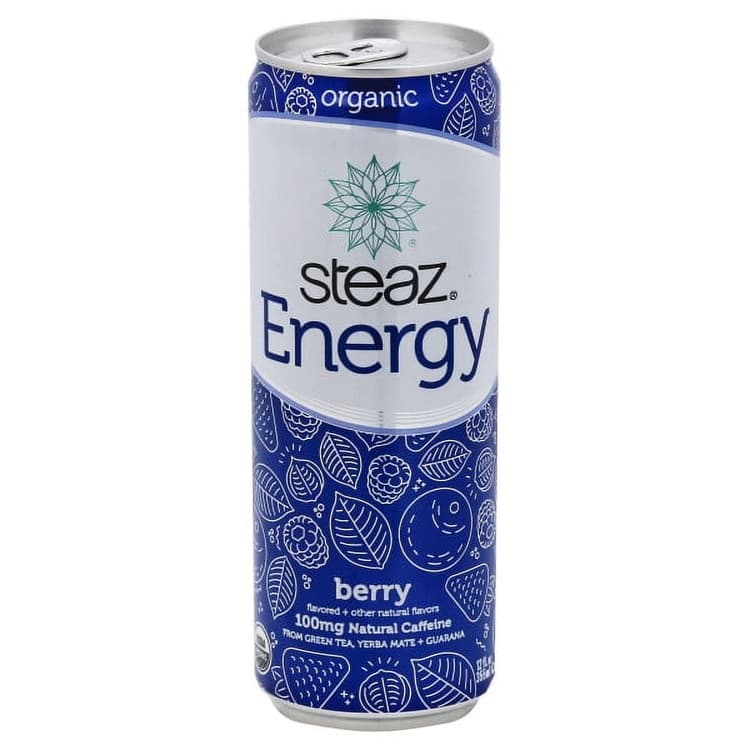 Steaz Energy Drink, Organic, Berry
