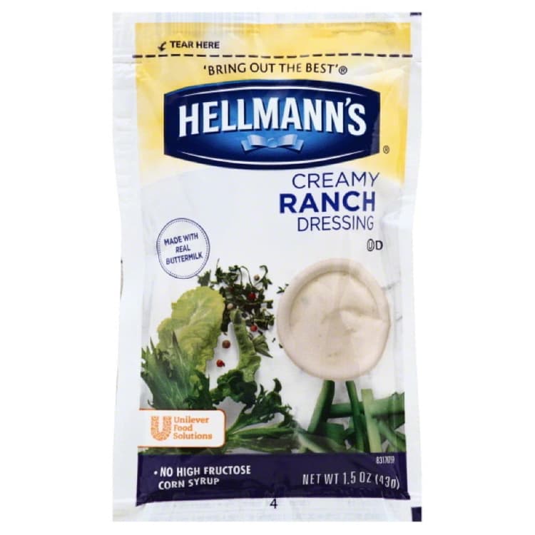 Hellmanns Dressing, Creamy Ranch