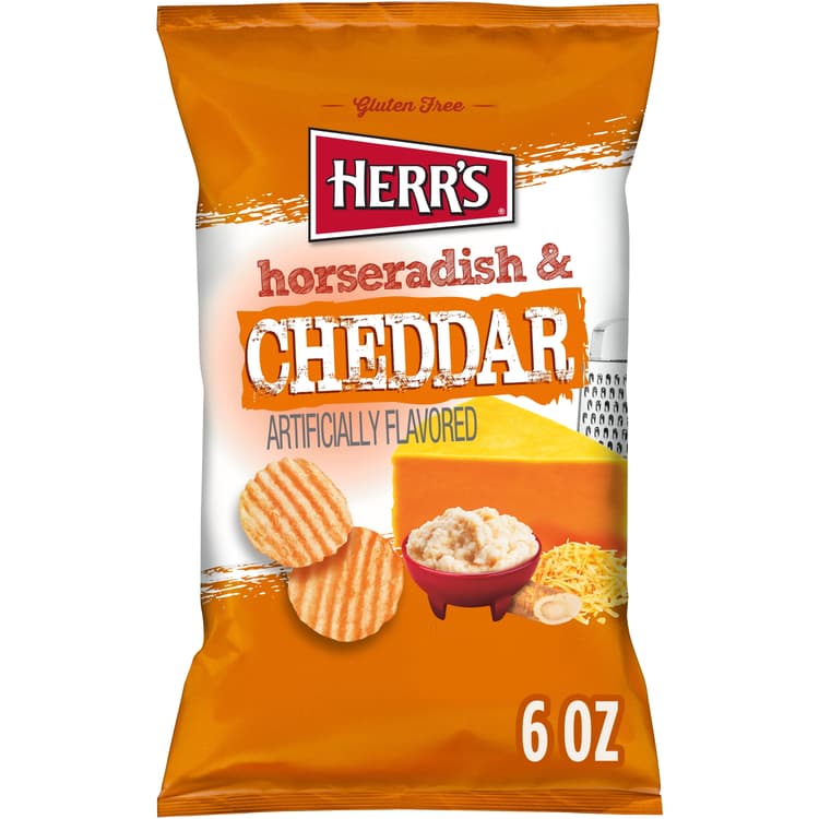 Herrs Horseradisch & Cheddar Chips