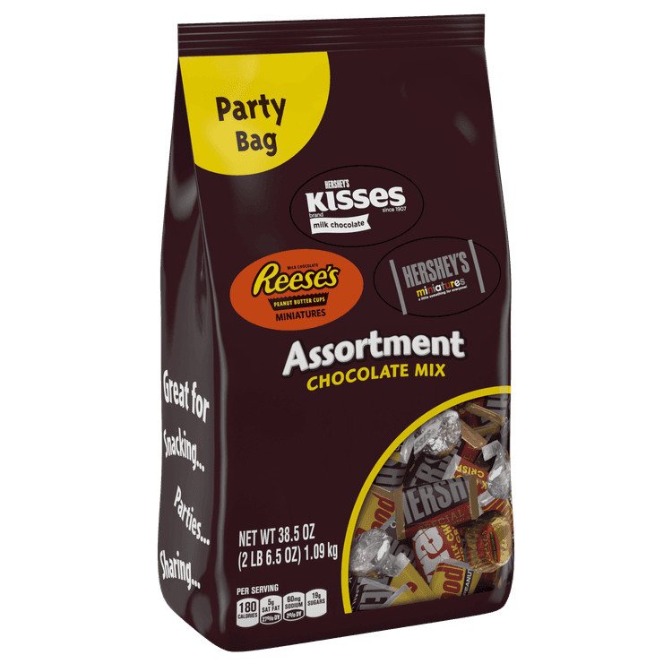 Hersheys Chocolate Mix, Assortment, Party Bag