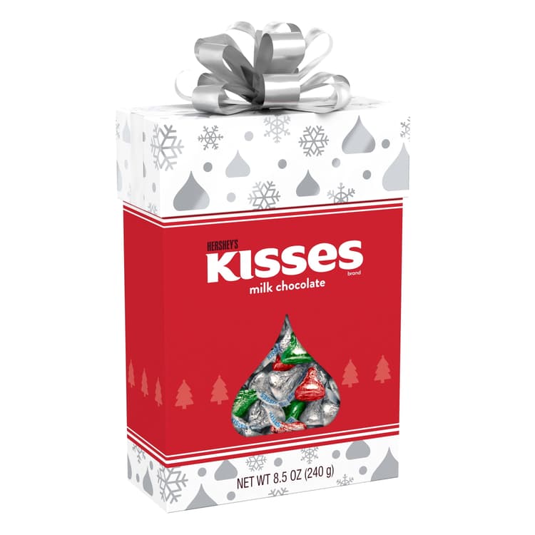 Hershey'S Kisses Milk Chocolate Candy, Holiday Gift Box