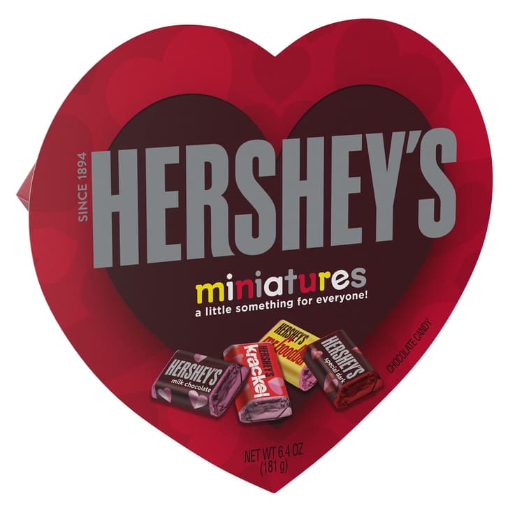 Hershey'S Miniatures Assorted Chocolate Valentine'S Day Candy, Gift