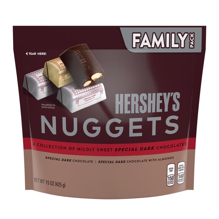 Hershey'S Nuggets Special Dark Assorted Chocolate Candy, Family