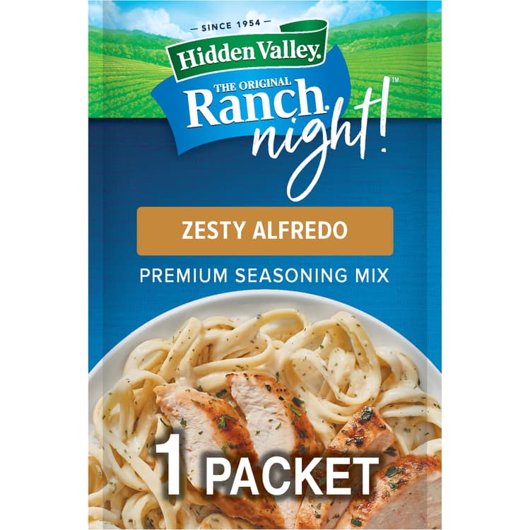 Hidden Valley Ranch Night Zesty Alfredo Premium Seasoning Mix
