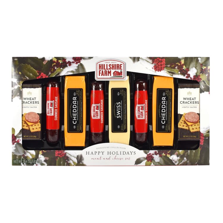 Hillshire Farm Meat And Cheese Trio Assortment Boxed Holiday Gift Set