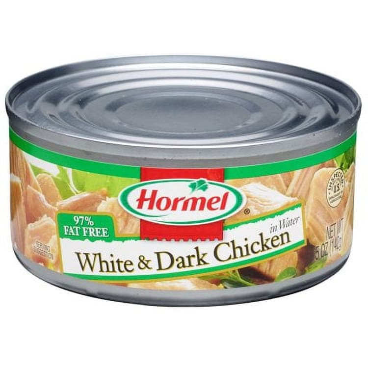 Hormel White & Dark Chicken, In Water, 97% Fat Free