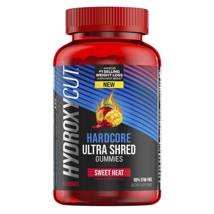 Hydroxycut Hardcore Ultra Shed Gummies Sweet Heat