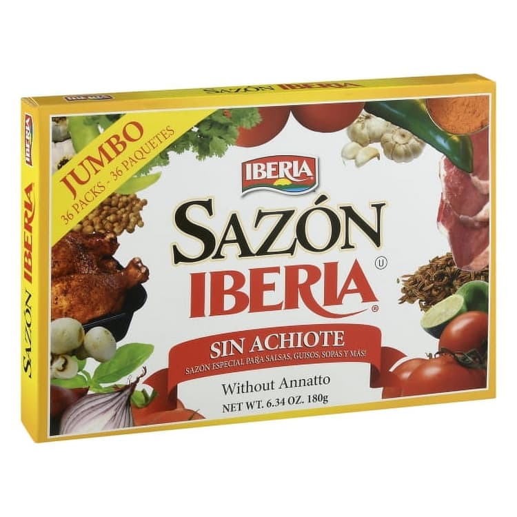 Iberia Sin Achiote, Without Annatto, Jumbo